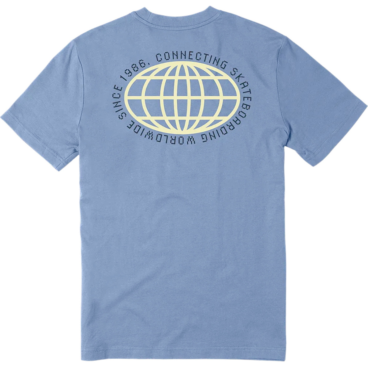 2026 Etnies Mens Worldwide T-Shirt 4130004195 - Stone